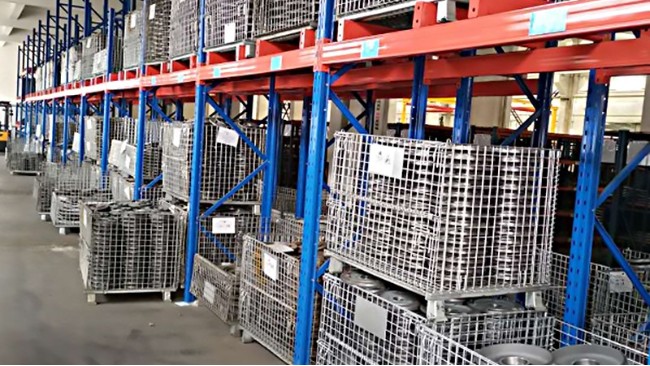 <i style='color:red'>貨架倉(cāng)儲(chǔ)籠</i>：高位貨架專用的倉(cāng)儲(chǔ)籠周轉(zhuǎn)箱