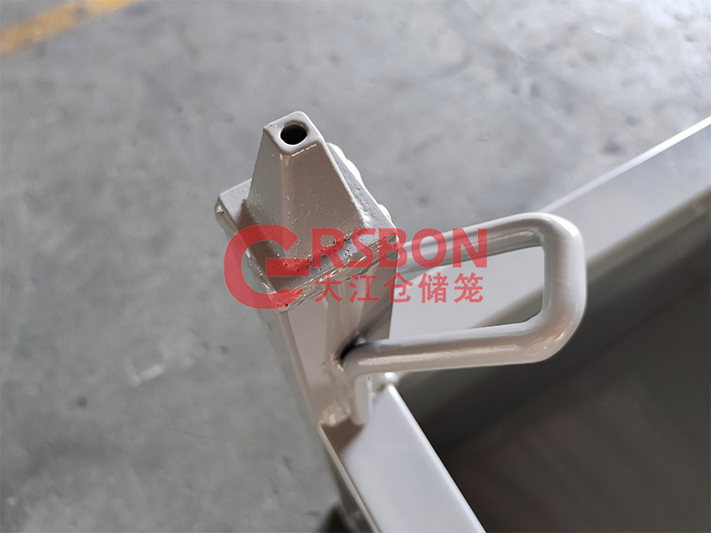 鐵板箱-側(cè)開門-可吊 吊耳式鐵板箱-側(cè)開門-大江倉儲籠