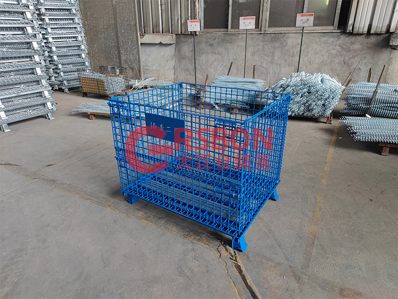 倉儲(chǔ)籠噴塑-銘牌logo鏤空