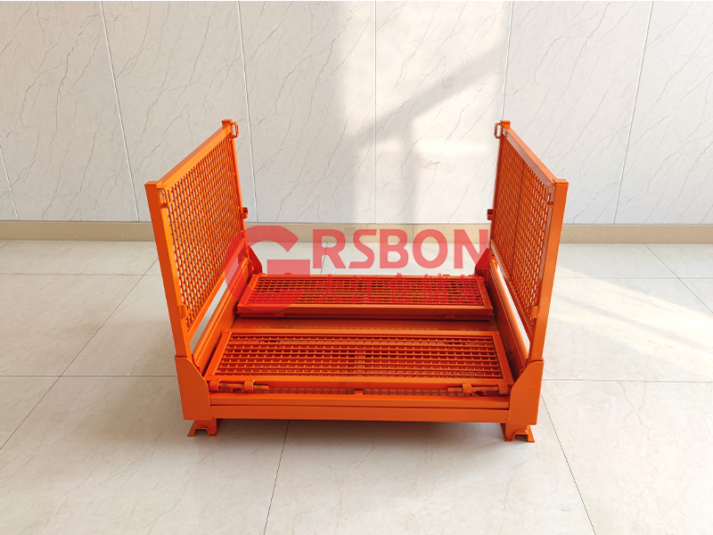 韓式物流箱-韓版料箱-韓式金屬箱-可折疊鐵箱—大江倉儲(chǔ)籠