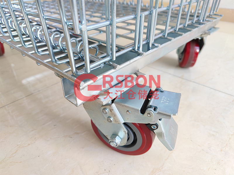 無(wú)腳帶輪倉(cāng)儲(chǔ)籠-聚氨酯腳輪-大江倉(cāng)儲(chǔ)籠