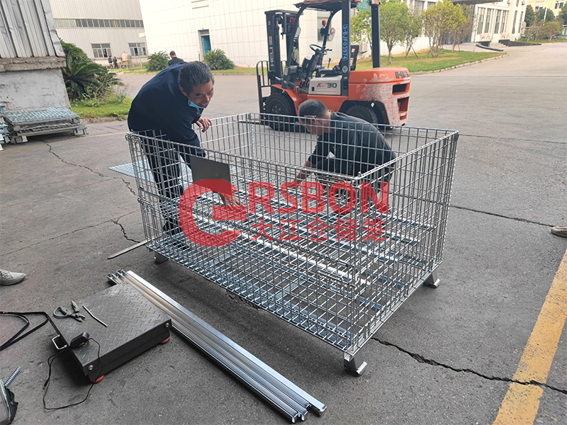 【視頻】層網(wǎng)倉儲籠-倉儲籠加隔離網(wǎng) 層網(wǎng)倉儲籠-倉儲籠加隔離網(wǎng)-大江倉儲籠