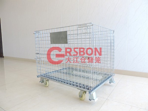 帶輪倉儲(chǔ)籠-焊腳輪