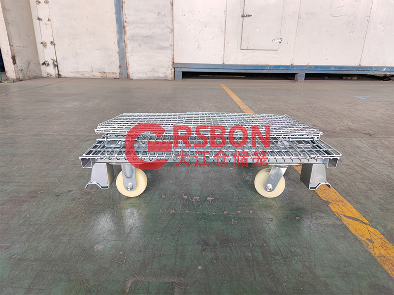 【25*50】小鐵框倉儲(chǔ)籠帶輪子 【25*50】小鐵框倉儲(chǔ)籠帶輪子