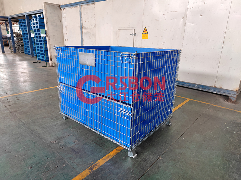 中空板鍍鋅倉(cāng)儲(chǔ)籠-藍(lán)色-大江倉(cāng)儲(chǔ)籠