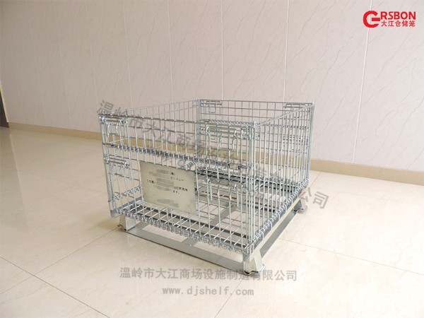 流水線用焊扁鐵倉儲(chǔ)籠：雙開門倉儲(chǔ)籠出口日本